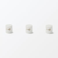 無印良品 マグネットケーブルホルダー ３個入り ホワイトグレー 良品計画