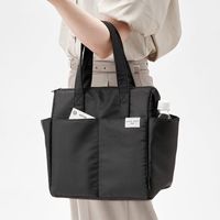 岩崎工業 4ポケット保冷バッグ ランチバック ランチトート ランチバック LFー579 ブラック 1個