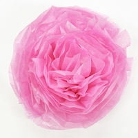 今村紙工 おはながみ 折加工品 ももいろ OHー405 1パック（10本入）