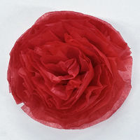 今村紙工 おはながみ 折加工品 あか OHー402 1パック（10本入）