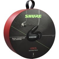 SHURE 高遮音性イヤホン/ブラック(リモコンマイク付きケーブル) SE53BABK+UNI-A 1個（直送品）