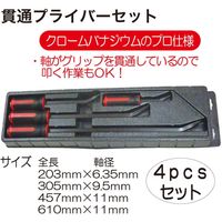 レックス 貫通プライバーセット RT37-A877404 1セット（直送品）