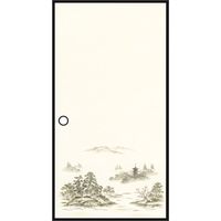 アサヒペン 鳥の子ふすま紙 95cm×180cm #602 塔山水　1巻（直送品）