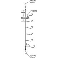 ハヤブサ C239-1-0.2 ワカサギ 秋田キツネ 6本鈎 1袋（直送品）