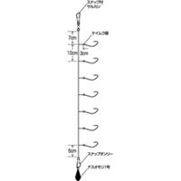 ハヤブサ C243-1.5-0.2 ワカサギ秋田キツネ7本オモリ付 1袋（直送品）
