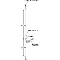 ハヤブサ E-722-13-6 エース ふかせ 6m 2本針 1袋（直送品）