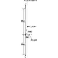 ハヤブサ E-725-11-5 エース ふかせ 10m 2本針 1袋（直送品）