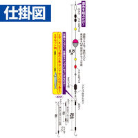 ハヤブサ HA185-M コンパクトロッド 太刀魚ウキ釣り 1袋（直送品）