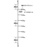 ハヤブサ SS301-9-2 蓄光サビキ 船アジイサキ フラッシュ 1袋（直送品）