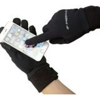 ハヤブサ Y4183-M-90 シープバックeタッチグローブ 黒 1対（直送品）