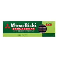 三菱鉛筆 色鉛筆 油性ダーマトグラフ 7600 12 紫 1ダース(12本) K7600.12 1ダース