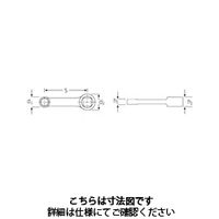 スタビレー (3/8SQ)トルクレンチアダプター 447ASPー14 1個（直送品）