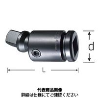 スタビレー (1”SQ)インパクト用Uジョイント 871IMP 1個（直送品）