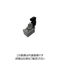 エスコ AC200V・Rc1/4” 5方向電磁弁(流量5.0C) EA153HL-32 1個（直送品）