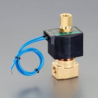 エスコ AC100V・Rc1/4”(1.5mm) 3方向電磁弁 EA153HK-3 1個（直送品）