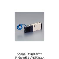 エスコ AC200V・M5 5方向電磁弁(ダイレクト配管) EA153HL-2 1個（直送品）