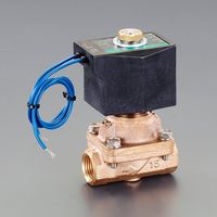 エスコ AC100V・Rc 1” 2方向電磁弁(パイロットキック式) EA153HC-45 1個（直送品）