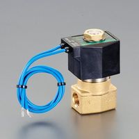 エスコ AC100V・Rc3/8”(4.00mm) 2方向電磁弁 EA153HA-19 1個（直送品）