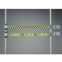 エスコ 50mm x 7m リール型標識テープ(マグネット付・自動巻) EA983DB-235 1個(1巻)（直送品）