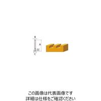 エスコ 12x25mm ルータービット(7D・5分/タブテール用) EA828AC-17 1本（直送品）