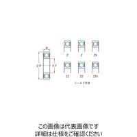 エスコ [6020ZZ]深溝玉軸受 EA966ED-20 1個（直送品）