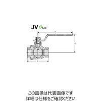 エスコ Rc1・1/2” ボールバルブ(ステンレス製/フルボア型) EA470AG-114 1個（直送品）