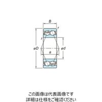エスコ [5209]複列アンギュラ玉軸受 EA966GA-209 1個（直送品）
