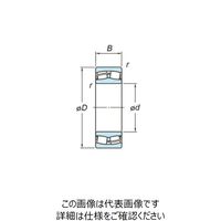 エスコ [22215RZW33]自動調心ころ軸受 EA966KB-215 1個（直送品）