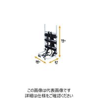 エスコ 705x385x270mm/15kg 背負子(アルミ製) EA520EF-3 1個（直送品）