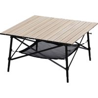 アイリスオーヤマ ウッドグレインテーブル ナチュラル WGT-700 1台