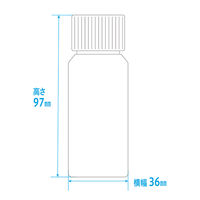 金鵄製作所 NK投薬瓶 60mL セーフティキャップ 目盛印刷なし キャップ色:ベージュ 未滅菌 B4170-90000 1箱（200本入）（直送品）