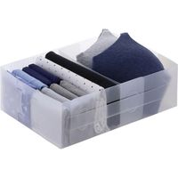 ベストコ フューレン 収納ボックス フリーパーテイション Ｍ ND-9199 幅205×奥行305×高さ100mm クリア 1個（直送品）