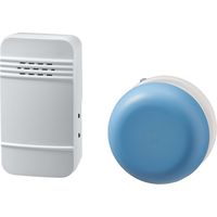 朝日電器 電池を使わないワイヤレスチャイムセット WC-S6041AC 1セット