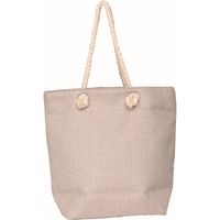 グローバル・ジャパン カクテル柄トートバッグ ブルーラメ A2114 1個（直送品）