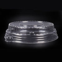 【ケース販売】リスパック 丸カップ 蓋  004450547 1ケース(50枚入×12袋 合計600枚)（直送品）