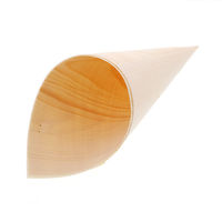 アサヒグリーン コーン型経木 H220 エゾ松 004514408 1セット(50枚入×20袋 合計1000枚)（直送品）