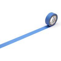 カモ井加工紙 mt マスキングテープ 8P(同色8巻セット) ブルー 幅15mm×7m MT08P183R 1個