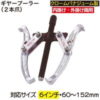 レックス ギヤープーラー2本爪6インチ RT118-2-06 1個（直送品）