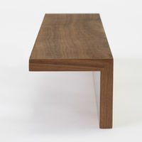 無印良品 壁に付けられる家具棚 ウォールナット材突板 88cm 良品計画