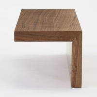 無印良品 壁に付けられる家具棚 ウォールナット材突板 44cm 良品計画