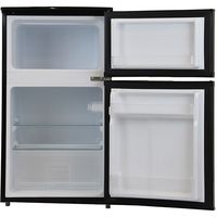 A-Stage 2ドア冷凍/冷蔵庫90L AS-R90BK-100 1台（直送品）