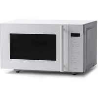 A-Stage 単機能電子レンジ 18L フラットテーブル ホワイト　DRF-S18HFA-W　1台（直送品）