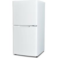 A-Stage 2ドア冷凍/冷蔵庫 123L (ファン式：ホワイト)RZ-123W　1台（直送品）