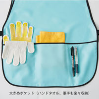 【DIY・飲食店向け】マスダ かぶりなエプロン サイズF モスグリーン tan-421m-20f 1着（直送品）