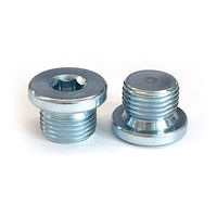 レックス オイルドレンボルト3本(ワッシャー3枚付) M17xP1.5 RT06-1061-1715B 1セット（直送品）