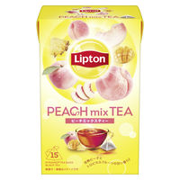 リプトン ピーチミックス ティーバッグ　1セット（1箱（15バッグ入）×3）
