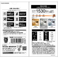 磁気研究所 LED電球 100W相当 全方向 4万時間タイプ 昼白色 E26口金 HDLED100W5000K 1個