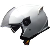 リード工業 FLX ジェットヘルメット ホワイト LL 151264 1個（直送品）