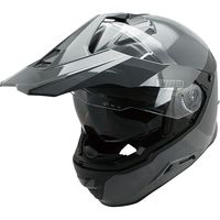 TNK工業 ZD-8 フルフェイス グレー M/L(57-59cm) 513091 1個（直送品）