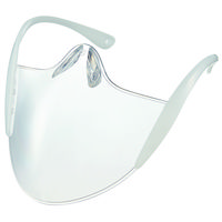 【フェイスシールド】 スケーター 近大マスク 飛沫防止マウスシールド簡易包装 MSKDT1-2 1セット（6個入）